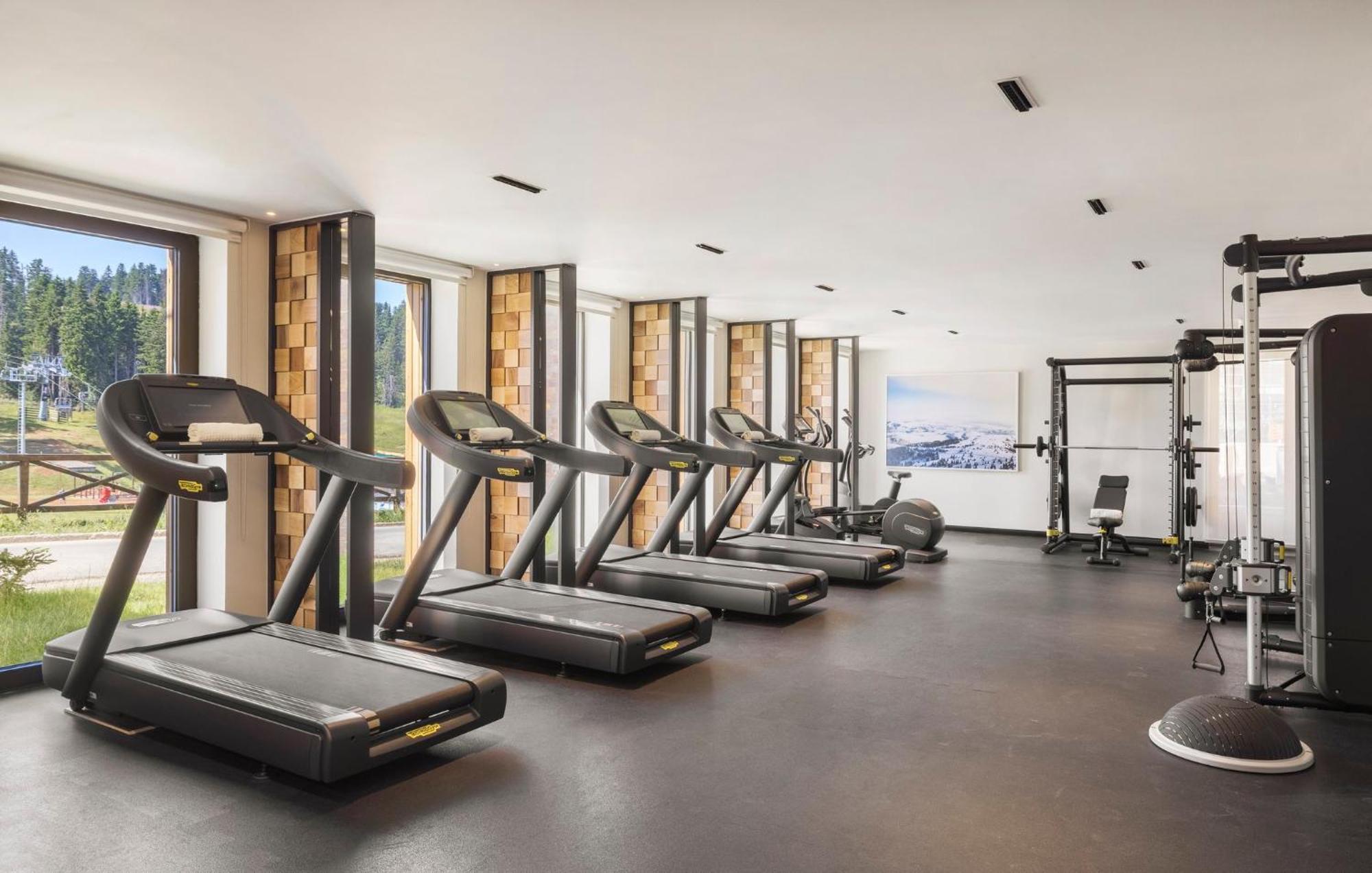 Viceroy Kopaonik Serbia Bagian luar foto The gym at the hotel