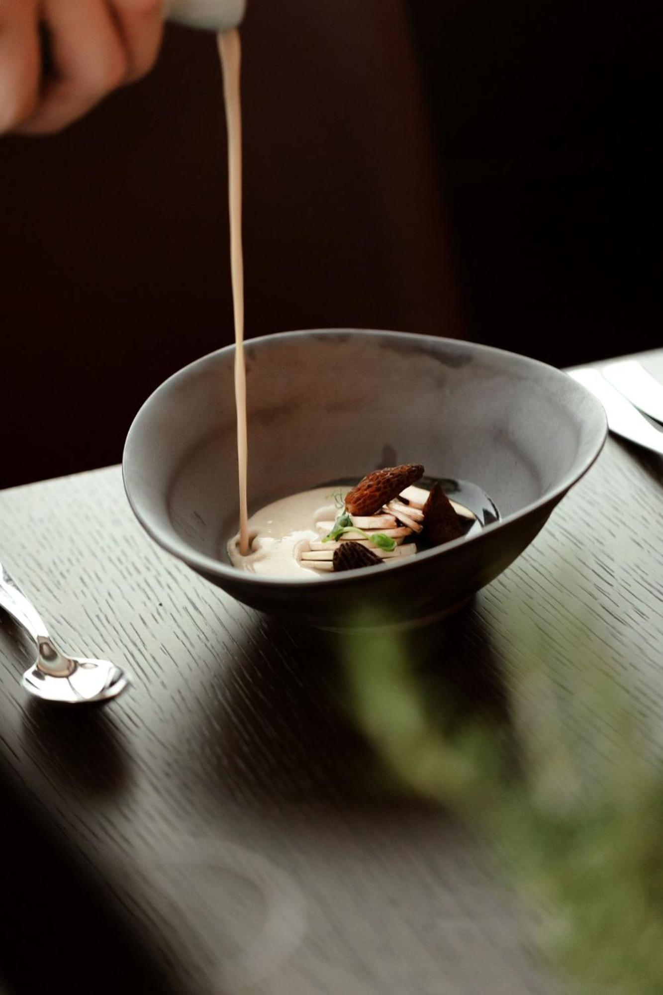 Viceroy Kopaonik Serbia Bagian luar foto A bowl of soup
